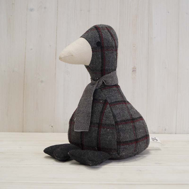 Tartan Duck Doorstop