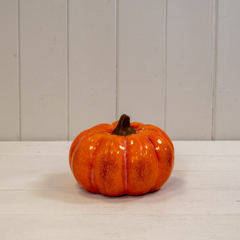Large Ceramic Vintage Style Pumpkin