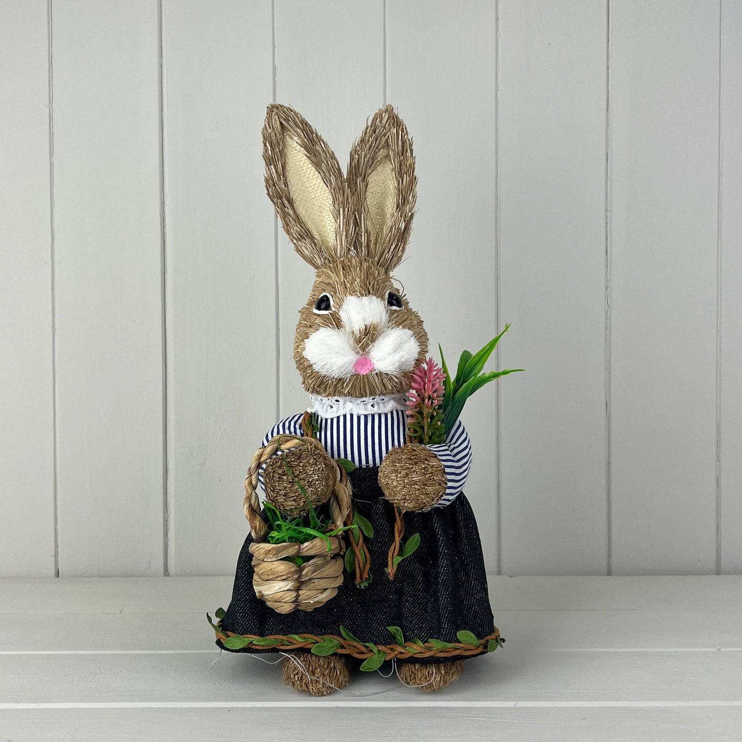 Rabbit with Flower Basket