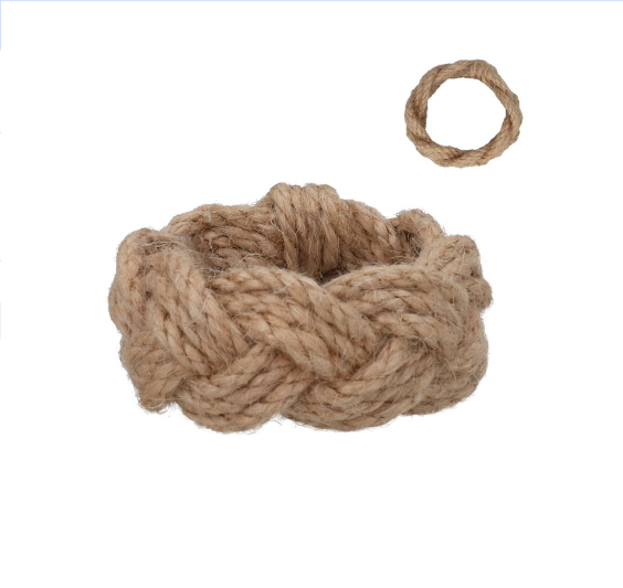 Jute Woven Napkin Ring