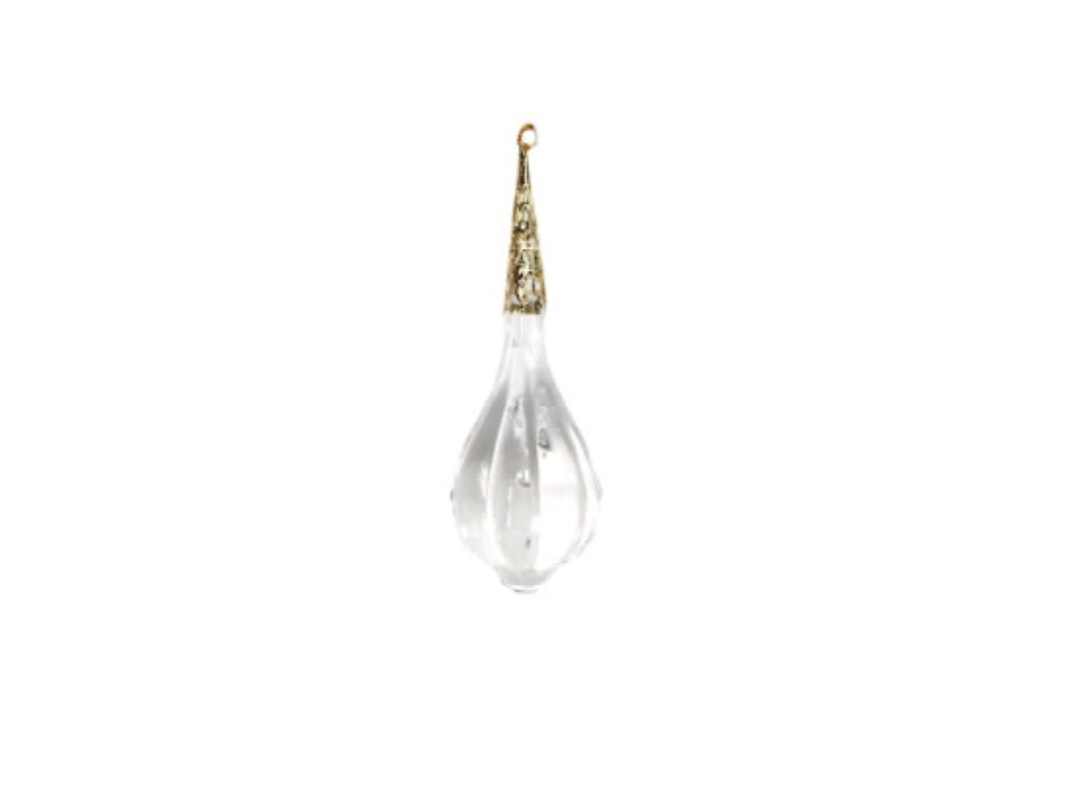 Gisela Graham Crystal Drop Tree with Gold decor