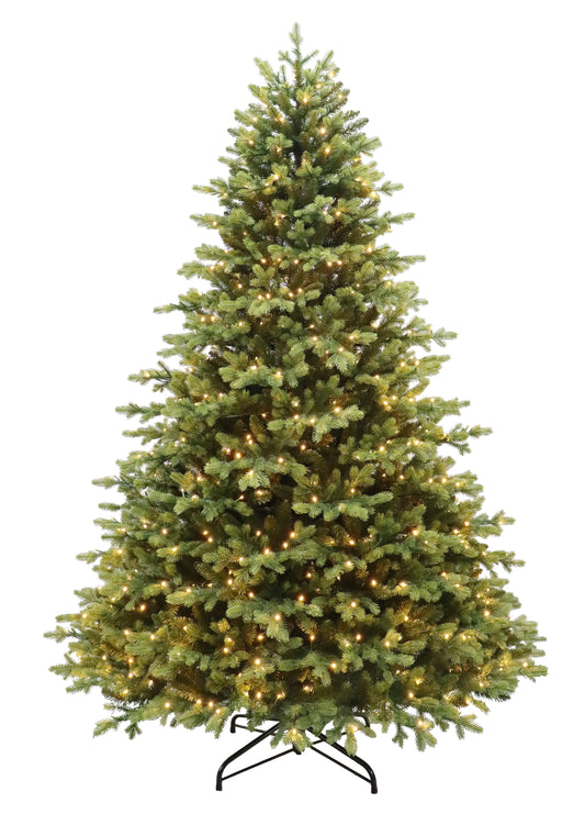 7ft Grand Aurora Pre Lit Christmas Tree