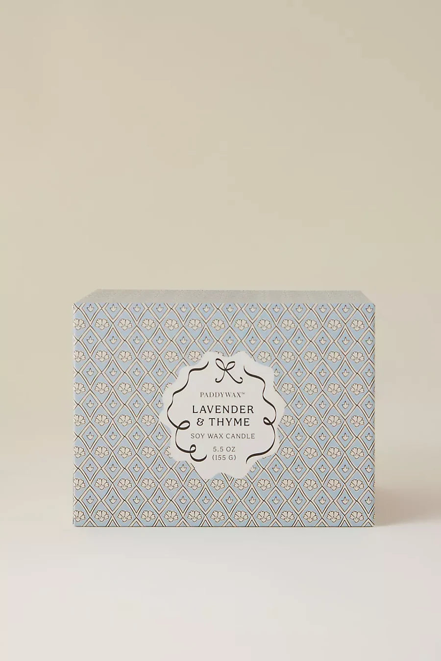 Cherie Ceramic Dish Candle - Blue -  Lavender & Thyme