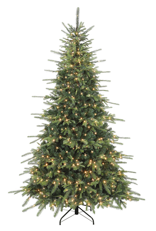 6ft Kingsmere Pine Pre-lit Christmas Tree