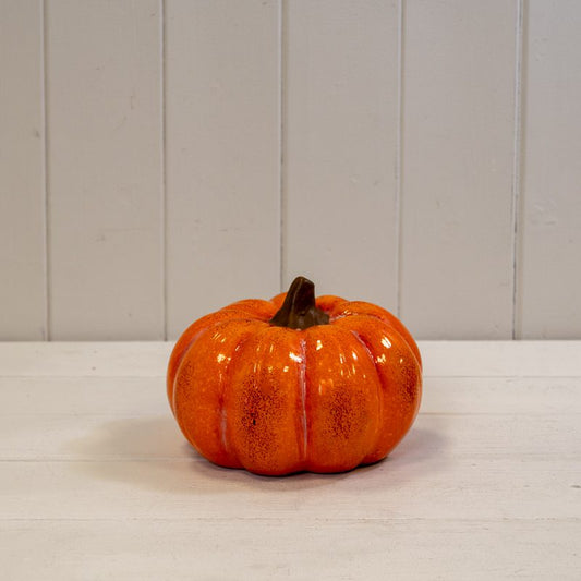 Large Ceramic Vintage Style Pumpkin